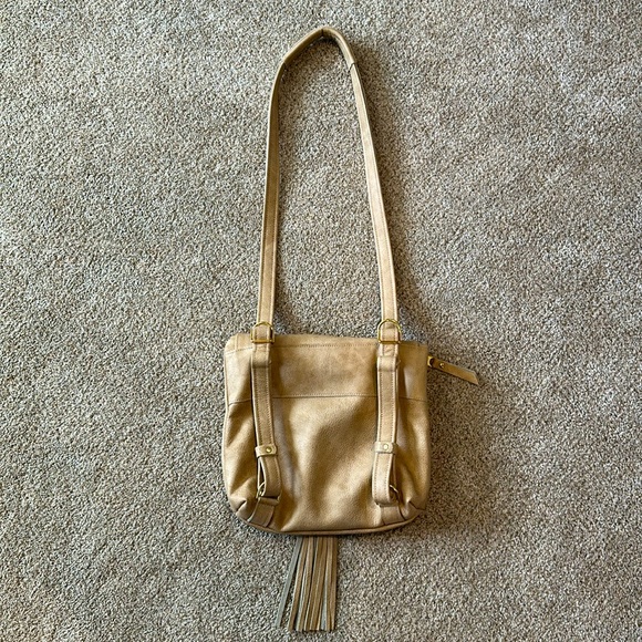 DAYLIN SKYE ~ Custom Leather Convertible Backpack ~ Vanilla Outlaw - Picture 9 of 10